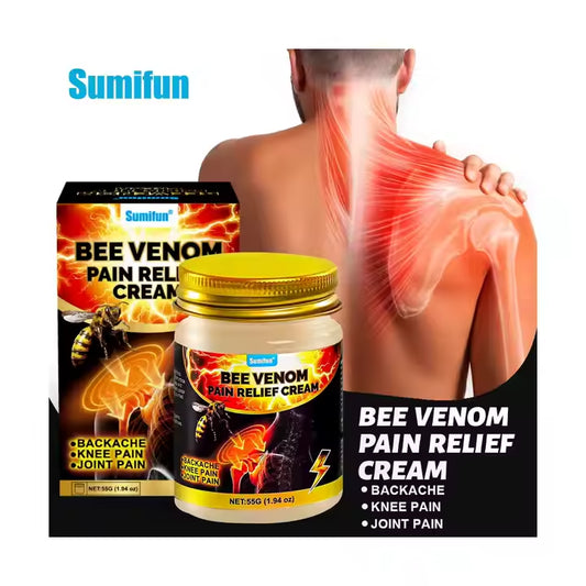 Dites adieu à la douleur avec la Crème au Venin d’Abeille !